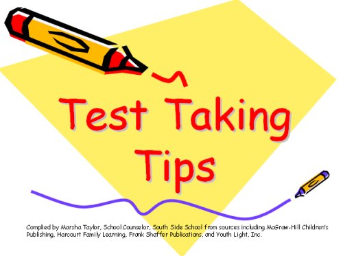 test taking clipart - photo #20
